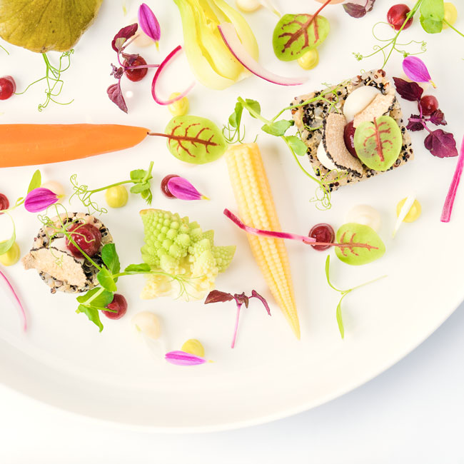 “The Colors of the Garden” - TASTING MENU 