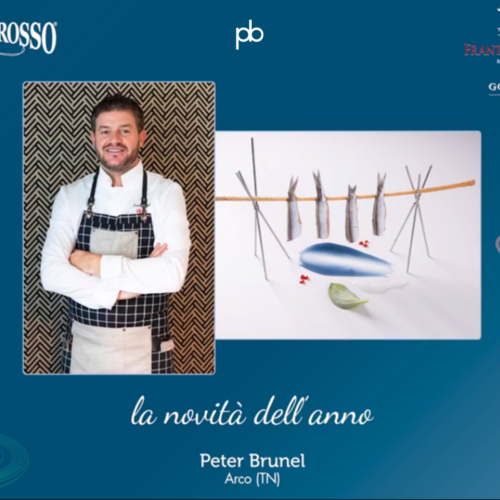Peter Brunel ristorante gourmet receives the award Novità dell'anno 2021